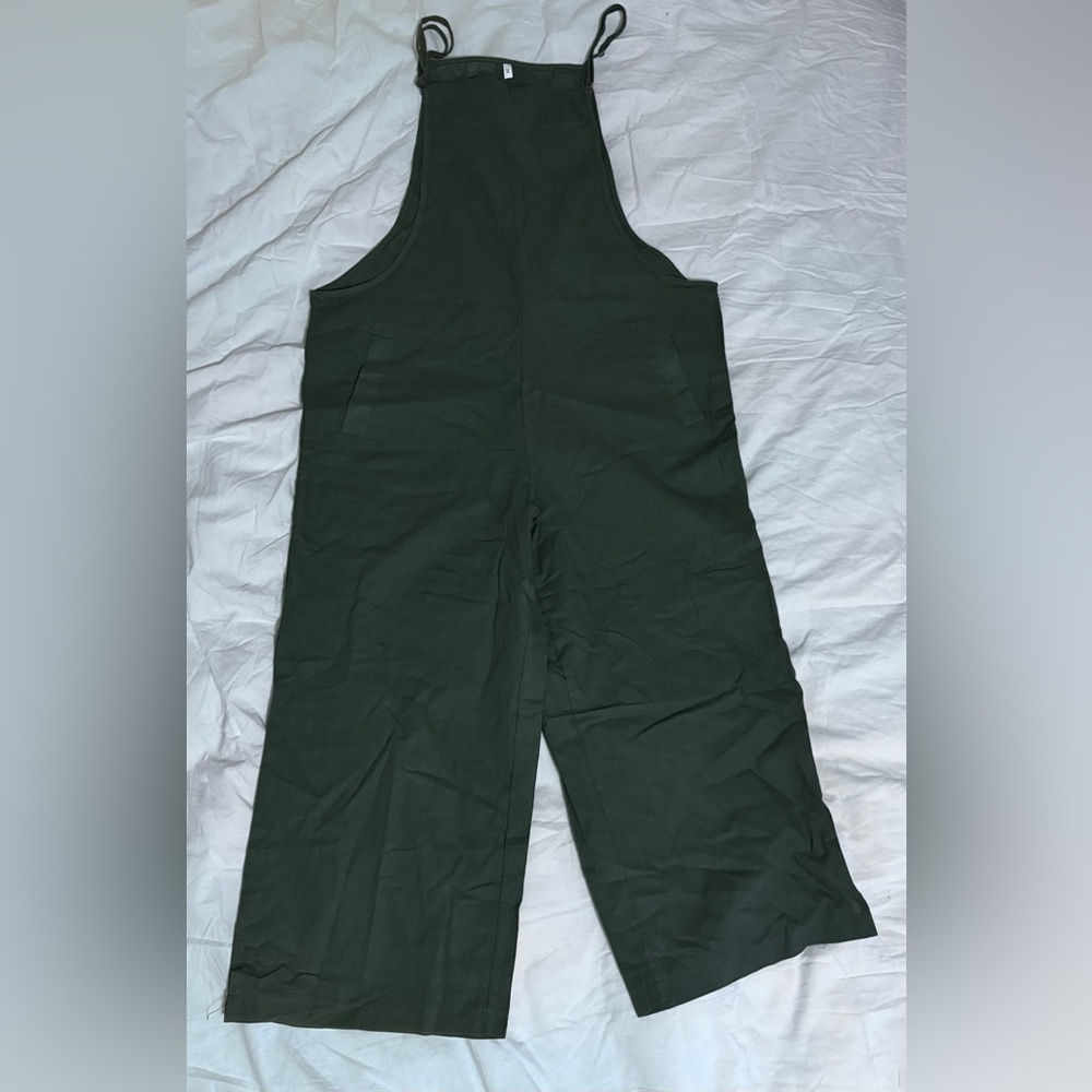 Women's Green Lightweight Jumpsuit